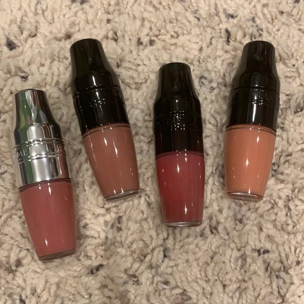SHIPS FREE!! 4 Lancôme matte shakers nude shades